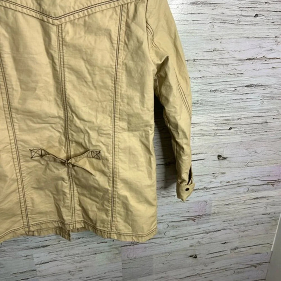 TOUGH Jeansmith  Heavy cream Field Coat jacket size medium - Picture 7 of 9